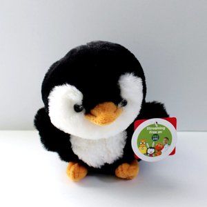 Aurora Rolly Pets Penguin Plush Stuffed Animal Small 5"